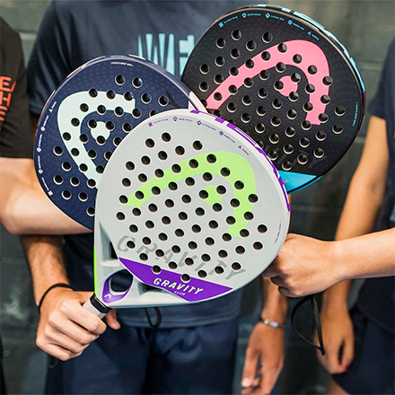 Skånsom padelracket