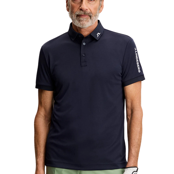 J.Lindeberg Tour Tech Slim Fit Polo Herre