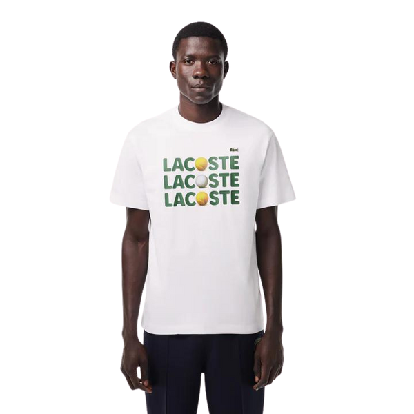 Lacoste Ball Print T-Skjorte