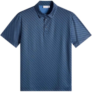 Kjøp marinebla J.Lindeberg Tod Print Polo Herre
