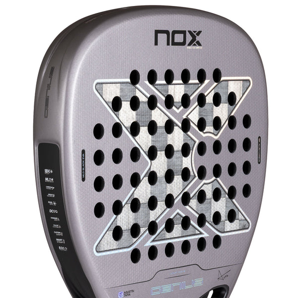 Nox Genius Attack 18K Alum By Agustín Tapia 2027 nærbilde av slagflaten