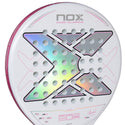 Nox ML10 Pro Cup Silver By Miguel Lamperti 2027 nærbilde av slagflaten