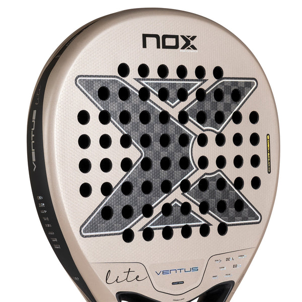 Nox Ventus Hybrid 12K Lite 2027 nærbilde av slagflaten