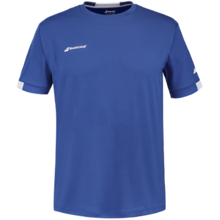 Kjøp morkebla Babolat Play Crew Neck Tee Gutt