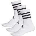 Adidas 3-Stripes Cushioned Crew Tennissokker 3 Pack - Mastersport.no