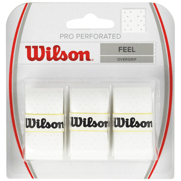 Wilson Pro Perforated Overgrip 3 Pack