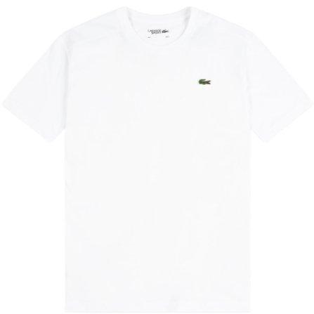 Lacoste Sport Crew Neck Tee Hvit - Mastersport.no